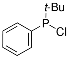 Chloro(tert-butyl)phenylphosphine - CAS:29949-69-7 - Chloro(t-butyl)phenylphosphine, (1,1-Dimethylethyl)phenylphosphinous chloride, Chloro(phenyl)-tert-butylphosphine, tert-Butyl(phenyl)phosphinous chloride, tert-Butylchloro(phenyl)phosphine, tert-Butylph